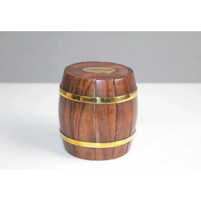 Pirinç Fıçı Kumbara Ksk3115