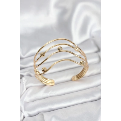 Pirinç Gold Renk Kadın Bileklik