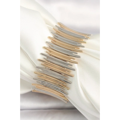 Pirinç Mix Renk Lastiklik VIP Seri Kadın Bileklik