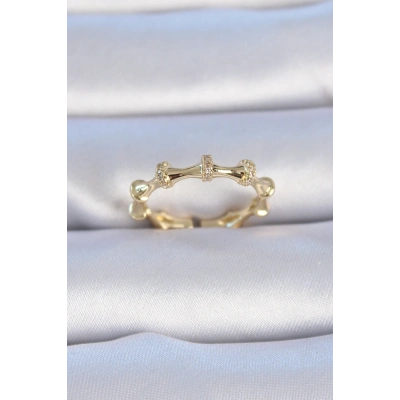 Potte Siyah Saten Babet Ayakkabı