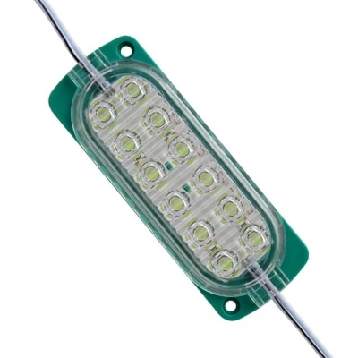 Powermaster 24 Volt 2.4 Watt Tek Renk Yeşil 2835 Modül Led