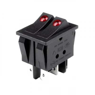 Powermaster Ic-102 İkili Işıklı Mercekli Anahtar