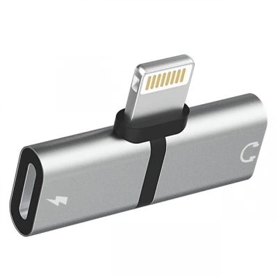 Powermaster Pm-18316 İphone Lightning Şarj Kulaklık Çevirici Adaptör Jack