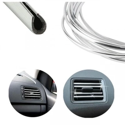 Powermaster Pm-26300 Araç İçi Dışı U Tipi Geçmeli 4 Metre Koruyucu Dekoratif Esnek Çıta