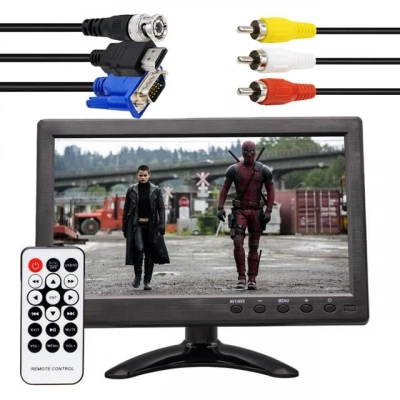 Powermaster Pm-6092 10.1 Çok Fonksiyonlu 1080p Hd Araç Monitörü - Hdmı/vga/bnc/rca/usb Girişli
