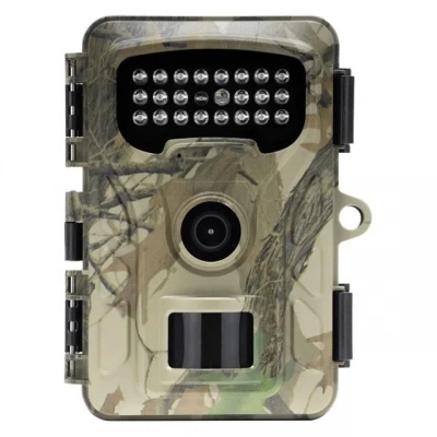 Powermaster Rf06 20mp 24 Led Pır Sensörlü 2.0 Renkli Lcd Ekran 128gb Sd Kart Destekli Fotokapan Kamuflaj Kamera