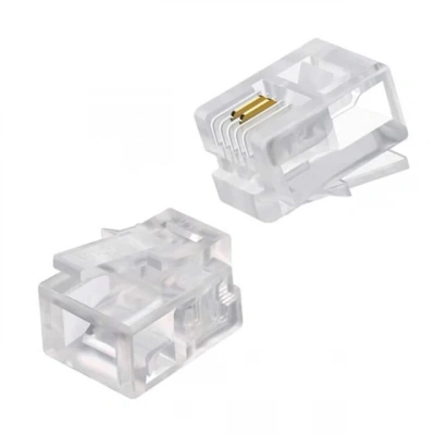 Powermaster Rj11 Telefon Soketi 6p/2c (100 Adet)