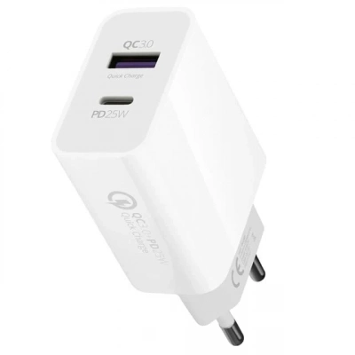 Powerway Hw25 Usb 3.0 / Type-c 25w 3.0 A Hızlı Şarj Aleti Başlığı Pd25w