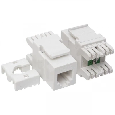 Rj 45 Cat3 Şase 180 Derece Keystone Jack