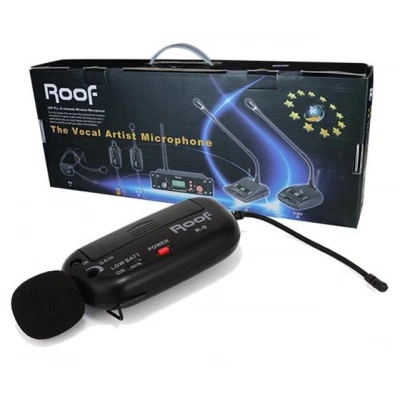 Roof R-9 Uhv B-c Bandı Yaka Mikrofon