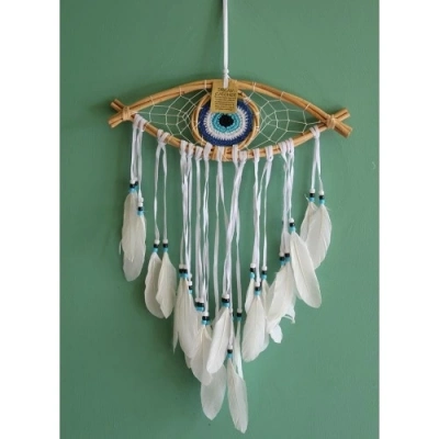 Rüya Kapanı Dream Catcher Göz Tasarımı Model 3