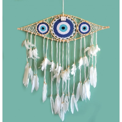 Rüya Kapanı Dream Catcher Göz Tasarımı Model 4