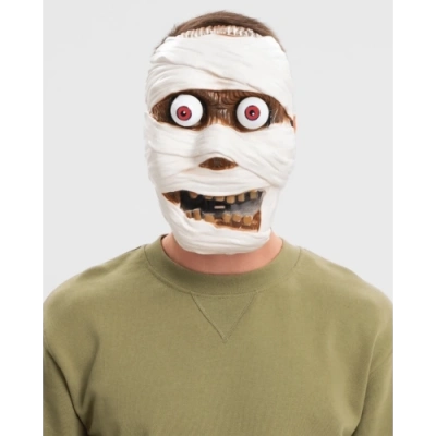 Sallanan Yaylı Oynar Gözlü Mumya Maskesi