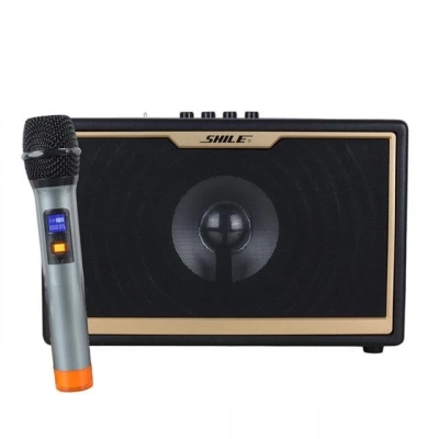 Shile Sd-1 El Mikrofonlu Kumandalı Usb/sd/bt Portatif Hoparlör