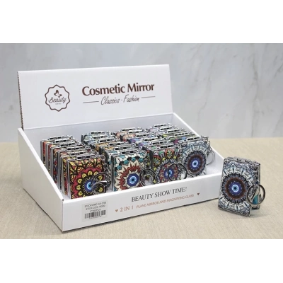 Taşlı El Aynası Anahtarlık Alk3766