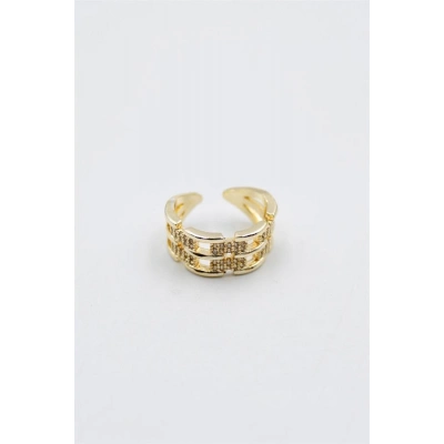 Taşlı Yüzük - Altın