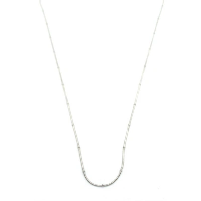 Toplu Yılan Zincir - 60cm - Gümüş