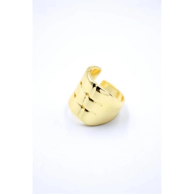 Üç Halkalı Yüzük - Altın