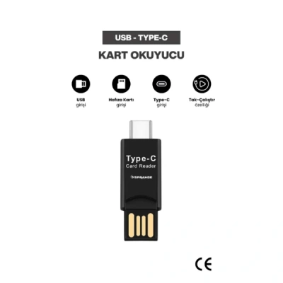 Usb To Type-c Kart Okuyucu