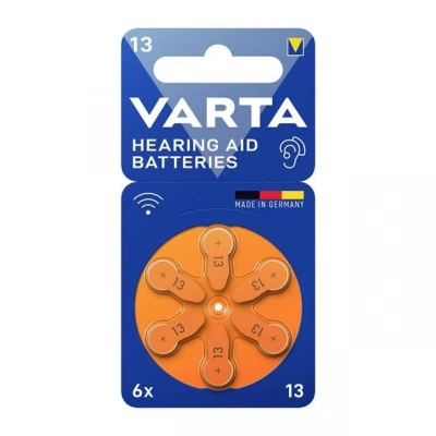Varta 13 Numara Kulaklık İşitme Cihazı Pili (6lı Paket)