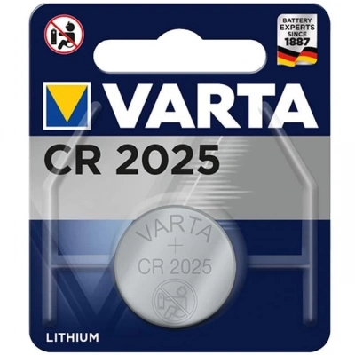 Varta Cr 2025 3 Volt Tekli Lityum Pil