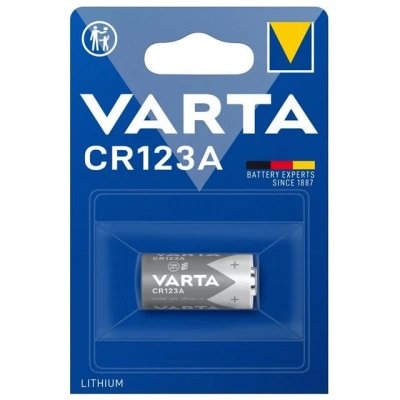 Varta Cr123a 3 Volt Lityum Pil Tekli