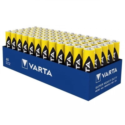Varta Super Heavy Duty Çinko Aaa Ince Kalem Kumanda Pili (60lı Paket)