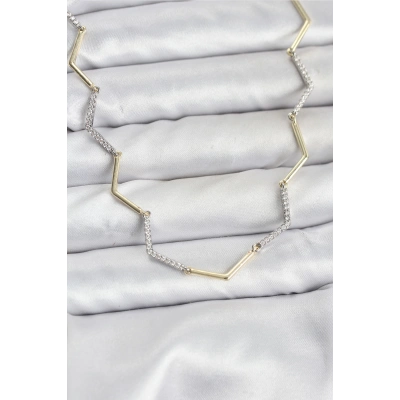 VIP Seri Zikzak Model Kadın Kolye