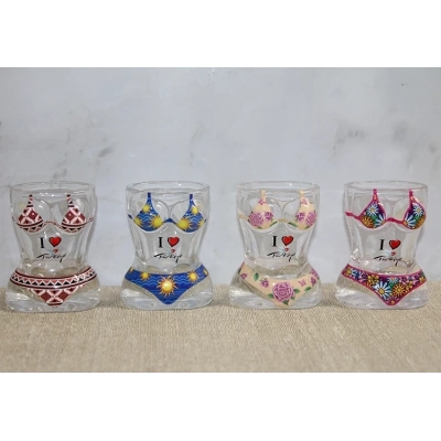 Vücut Tasarımı Cam Shot Bardak Alk4300