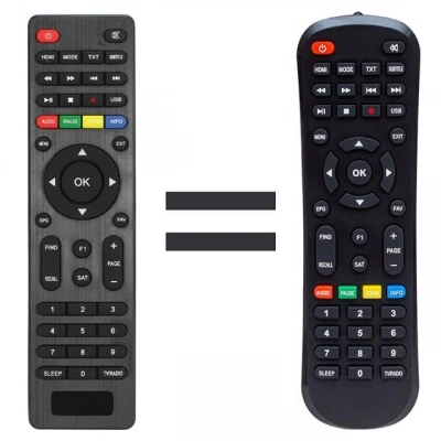 Xbox Uydu Alıcı Kumandası 3058