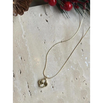 Xuping Vc Yonca Kolye - Altın