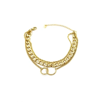 Zincir Bileklik - Altın
