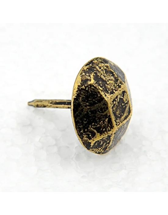 - Eskitme Antik Beşgen Kabara / Raptiye 18 Mm 10