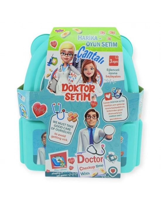 02623 - SIRT ÇANTALI DOKTOR SETİ