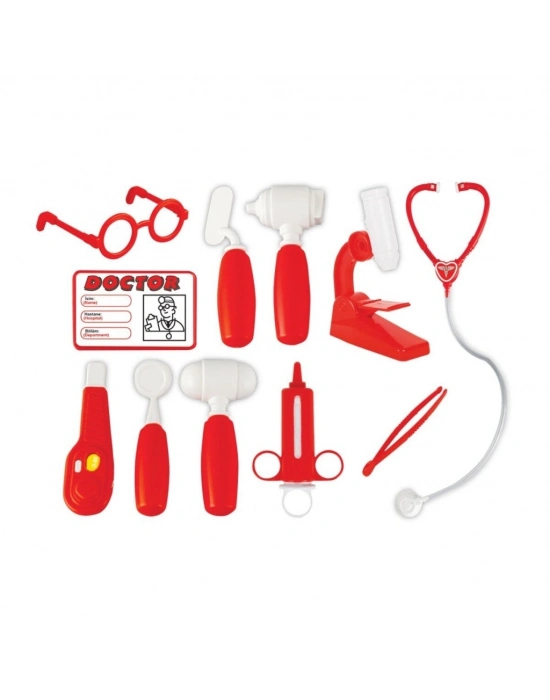 ® 03 310 DOKTOR SETİ ÇANTALI KIRMIZI