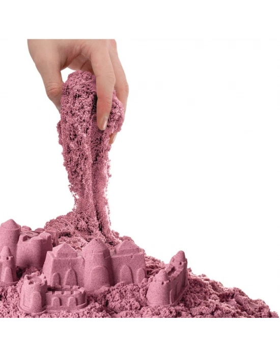 03688  AKSESUARLI PEMBE KİNETİK OYUN KUMU 500 GR