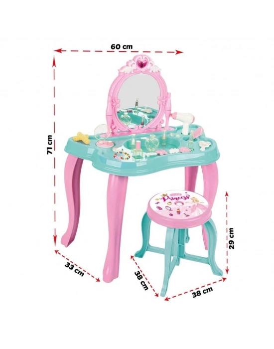 06 048  Sihirli Kelebek Makyaj Masası Pembe