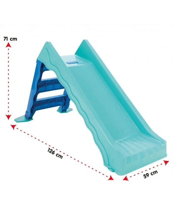 ®  06 233  Katlanabilir Dalgalı Su Kaydırağı Mavi
