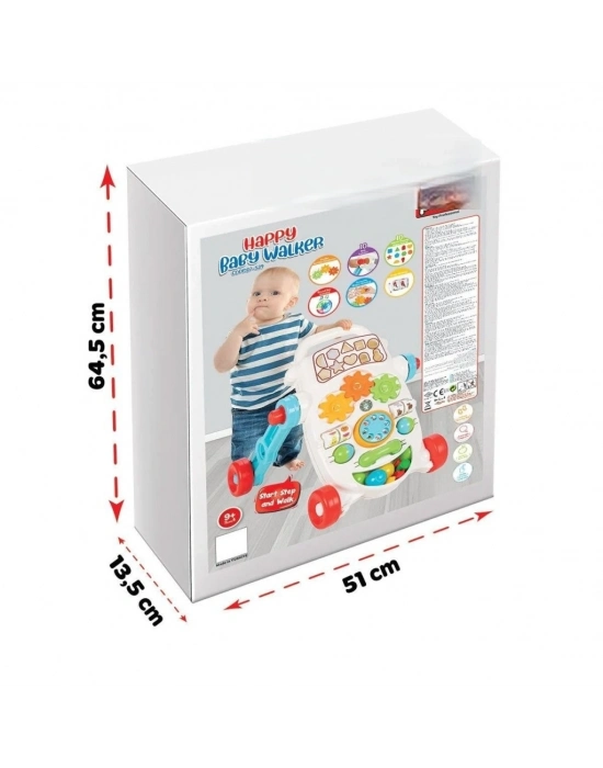 07 539 Happy İlk Adım Arabası Pembe Oyuncak