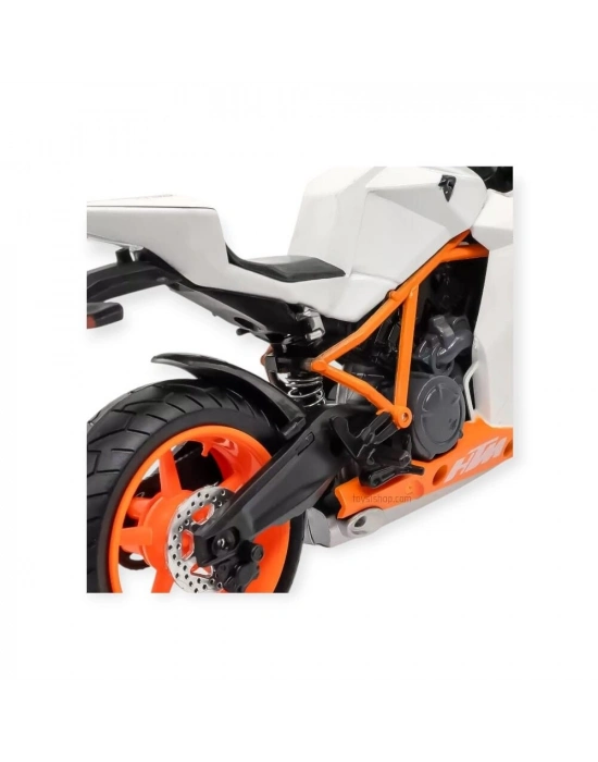 1:12 Ölçekli Model Motosiklet - HTM - HX797 - Beyaz