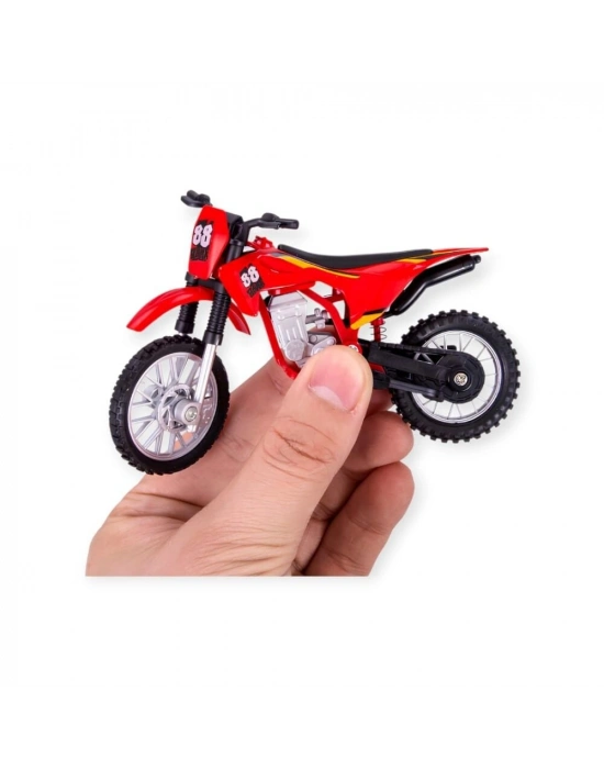 1:18 Ölçekli Model Motosiklet - DS928 - Kırmızı