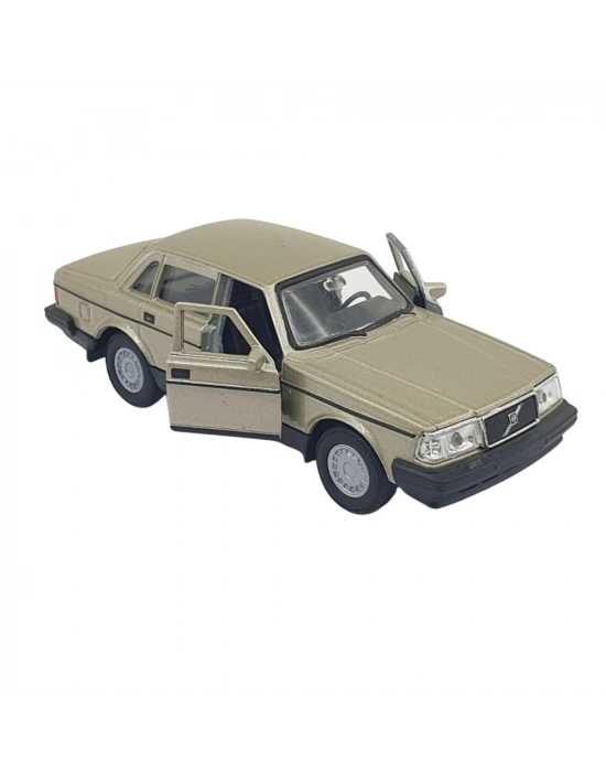1:32 Volvo 240 GL Çek Bırak -Araba -  43784-BEJ