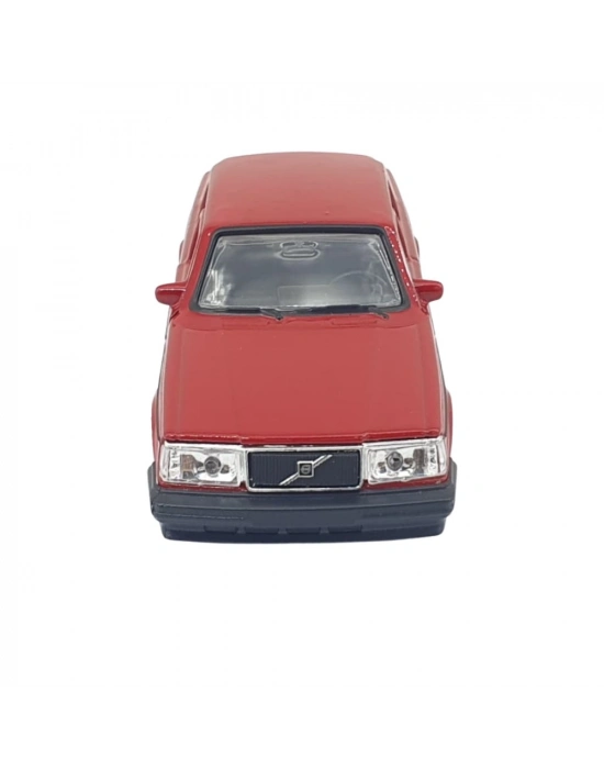 1:32 Volvo 240 GL Çek Bırak -Araba -  43784-KIRMIZI