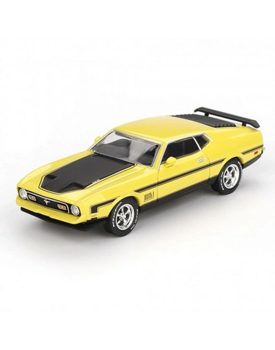 1/64 Ford Mustang Mach1 Grabber Yellow