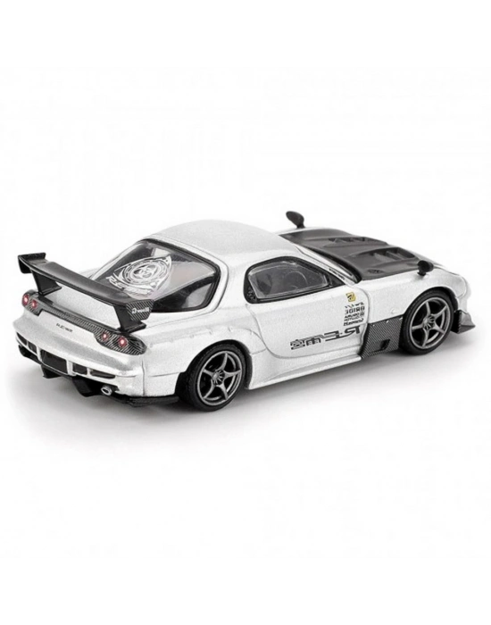 1/64 Mazda RX-7 RE-Amemiya Silver Metallic