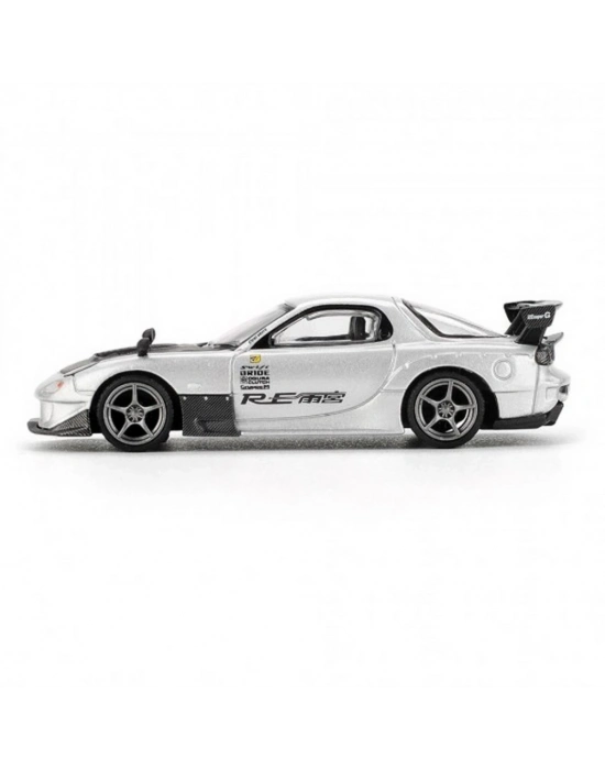 1/64 Mazda RX-7 RE-Amemiya Silver Metallic