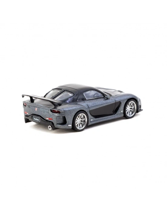 1/64 Mazda RX-7 VeilSide Fortune7 Grey Metallic / Black
