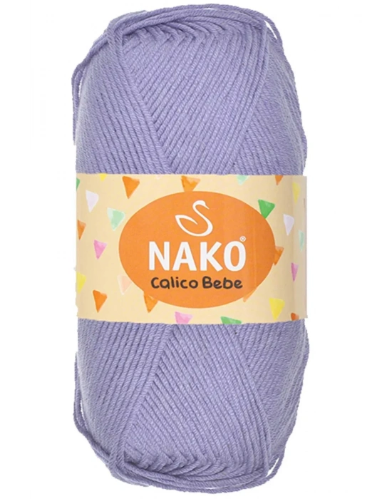 1 Adet Calico Bebe Pamuklu Bebek Ve Battaniye Örgü Ipi 13284