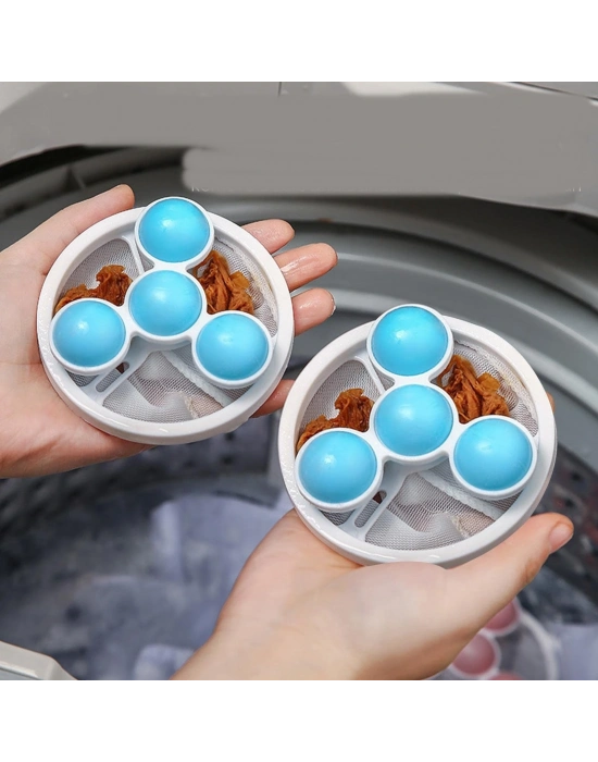 1 Adet Çamaşır Makinesi İçin Peçete -toz- Evcil Tüyü Toplayıcı Yıkanabilir Tüy Toplayıcı File Aparat