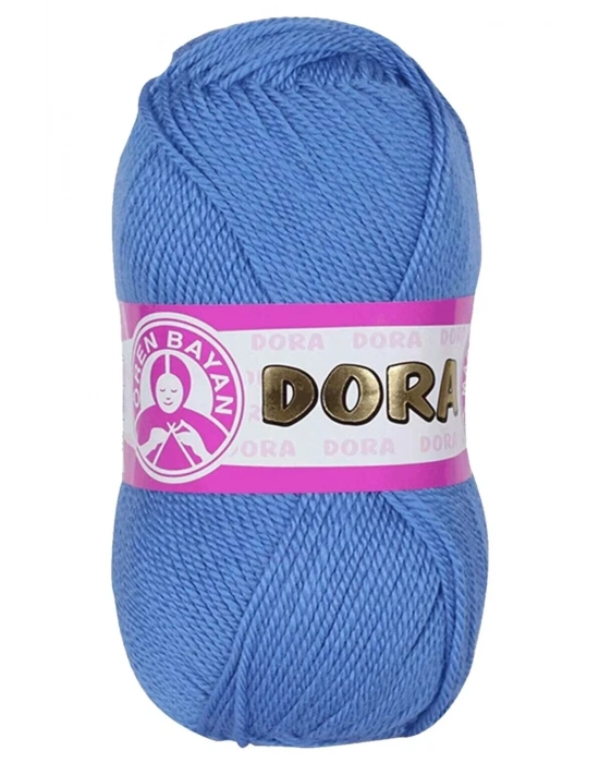 1 Adet Dora El Örgü İpi Yünü 100 gr 015 Mavi